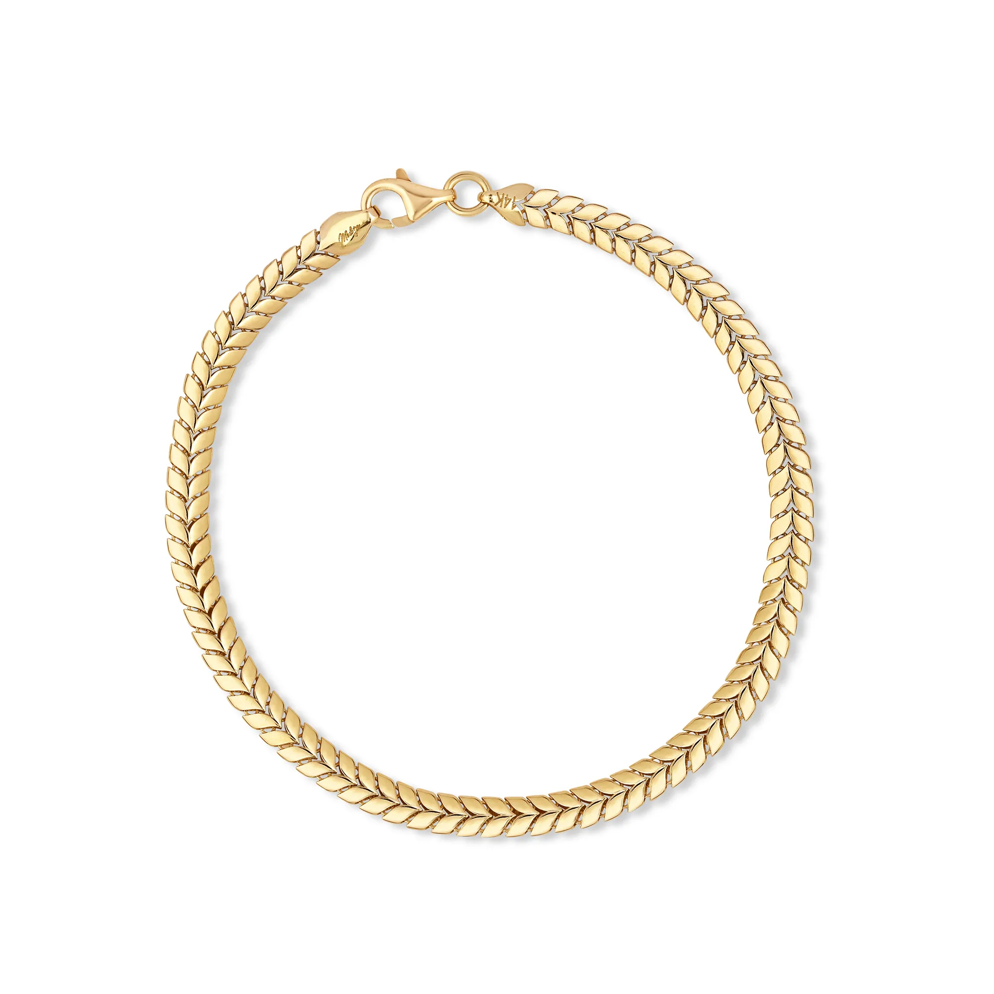 14k Cobra Bracelet