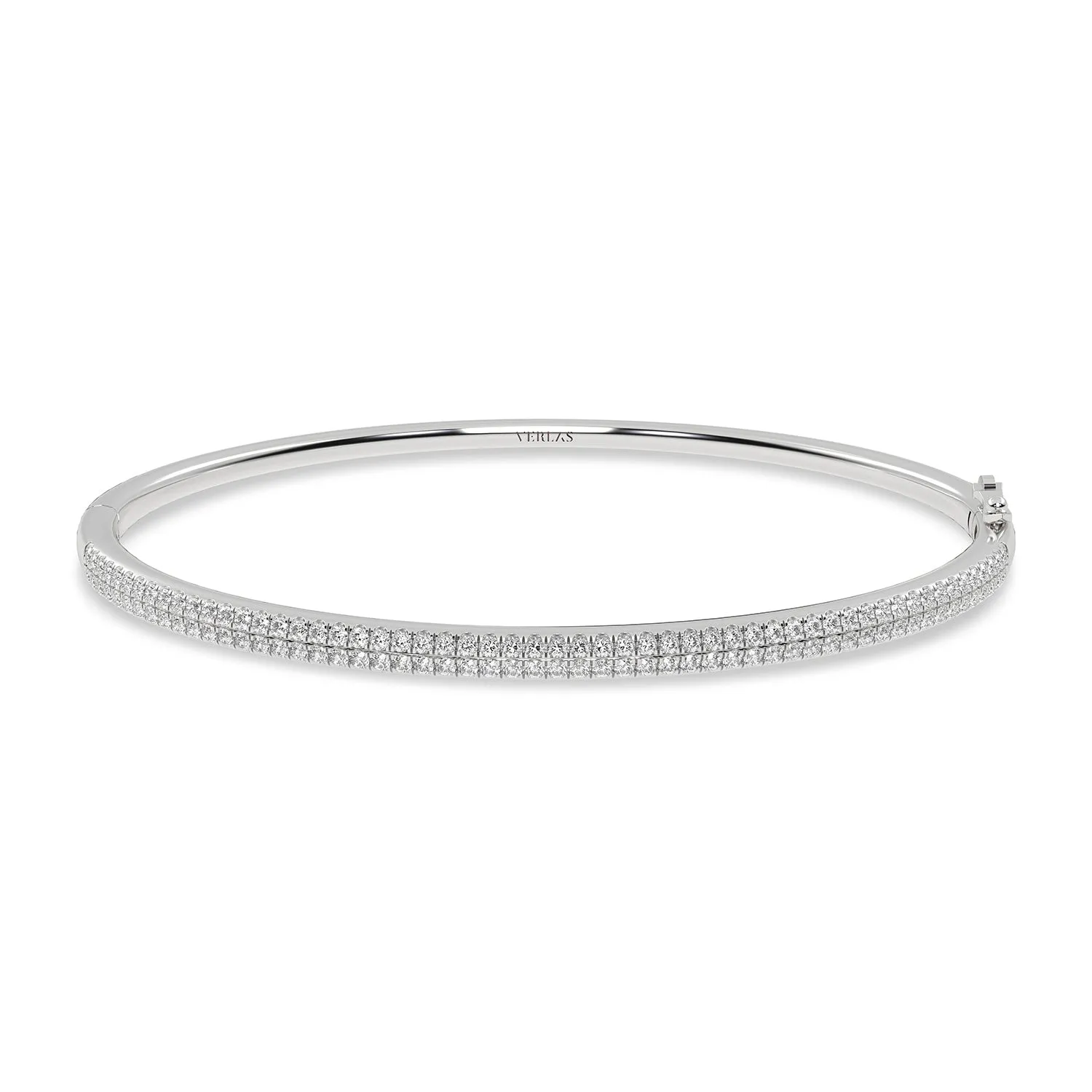 2-Row Signature Diamond Bangle