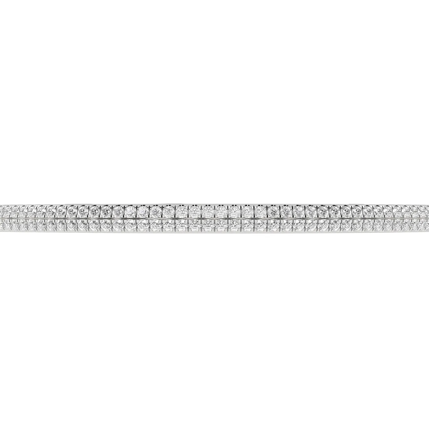 2-Row Signature Diamond Bangle