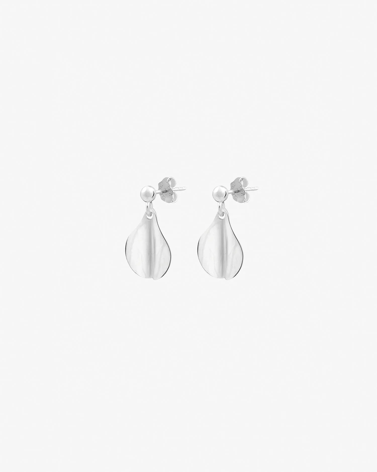 A Forest drop studs silver