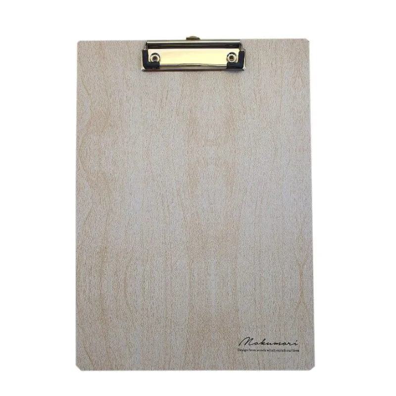 A4 Size Clipboard Mokumori Silver Clip