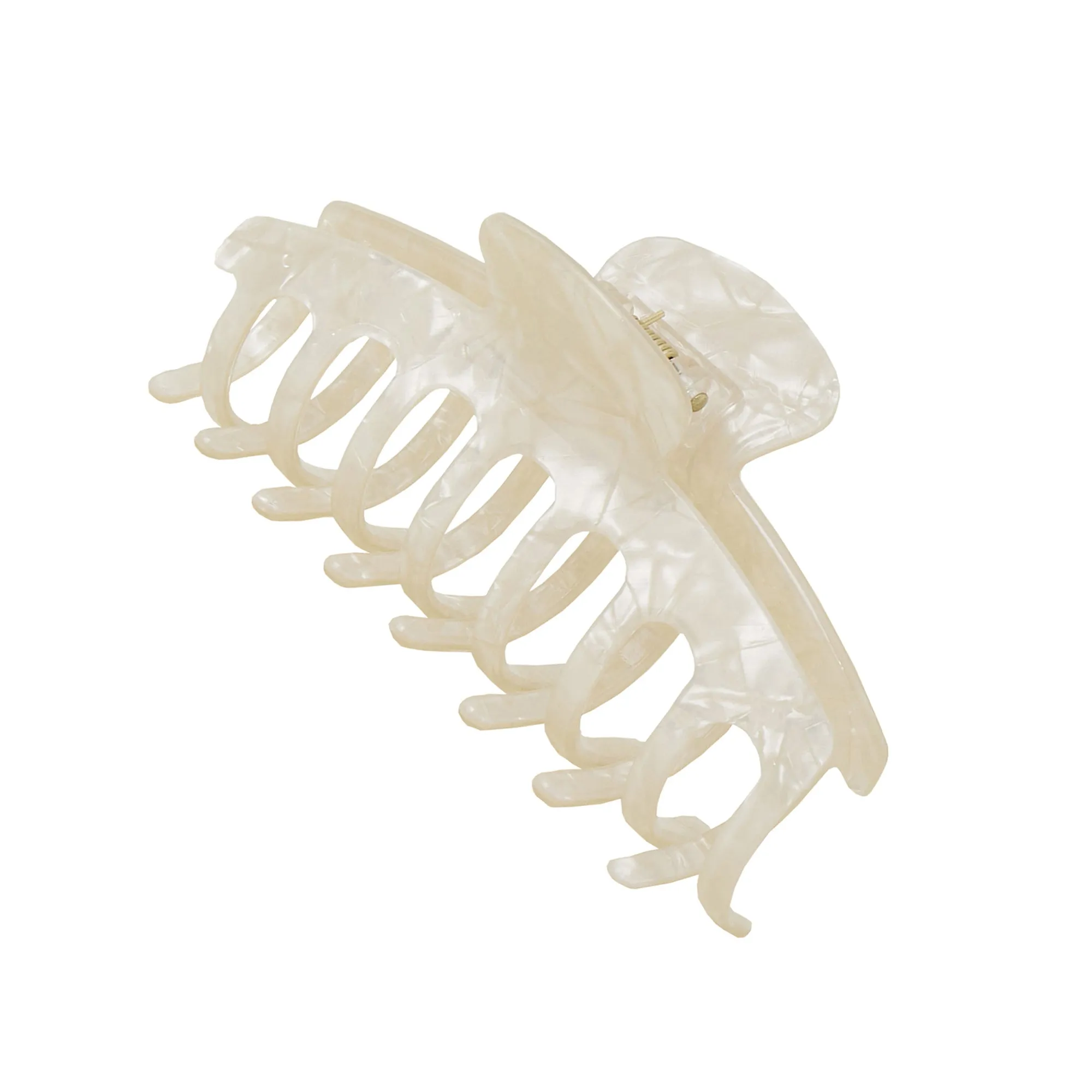 Accessorize London  Ivory Pearlescent Claw Clip