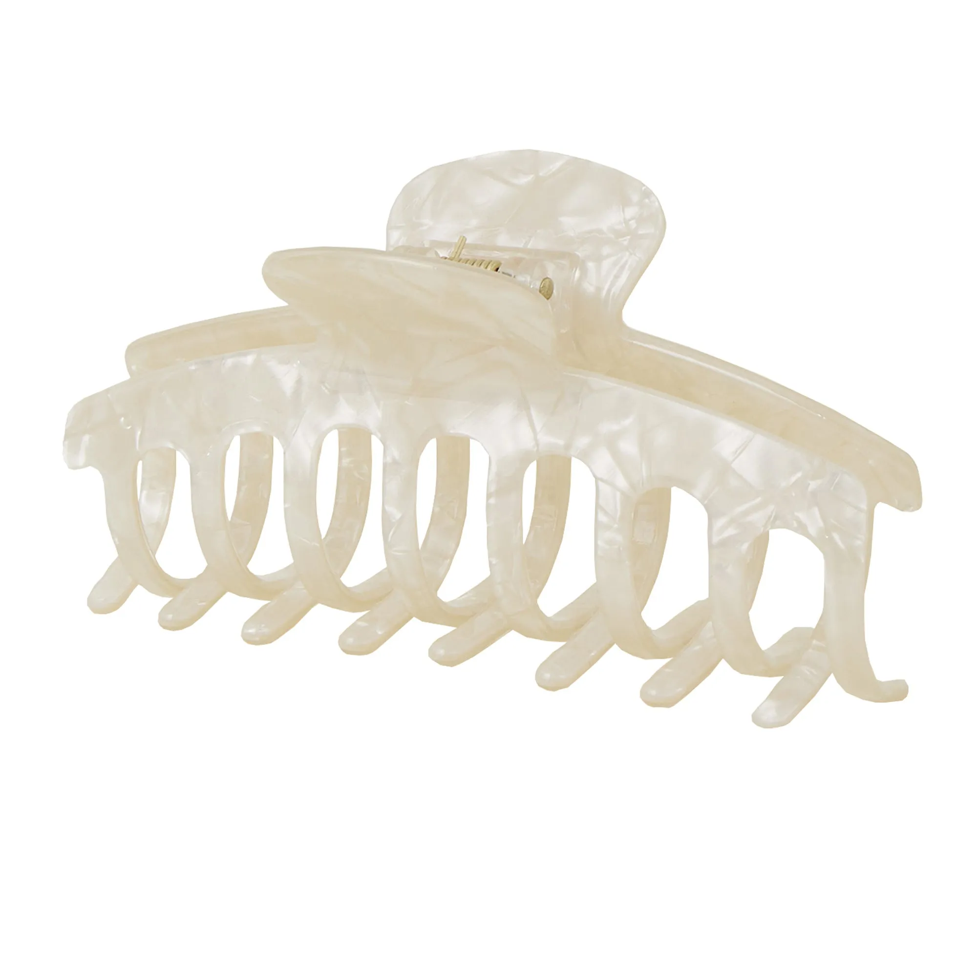 Accessorize London  Ivory Pearlescent Claw Clip