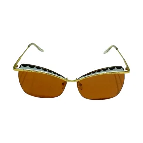 Alexander McQueen/Sunglasses/Metal/GLD/