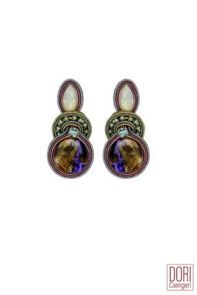 Alice Unique Clip-on Earrings