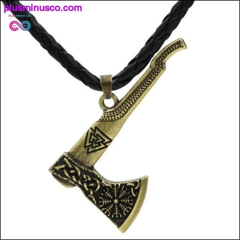 Amulet Viking Necklace and Axe Pendant - Unique Jewelry for