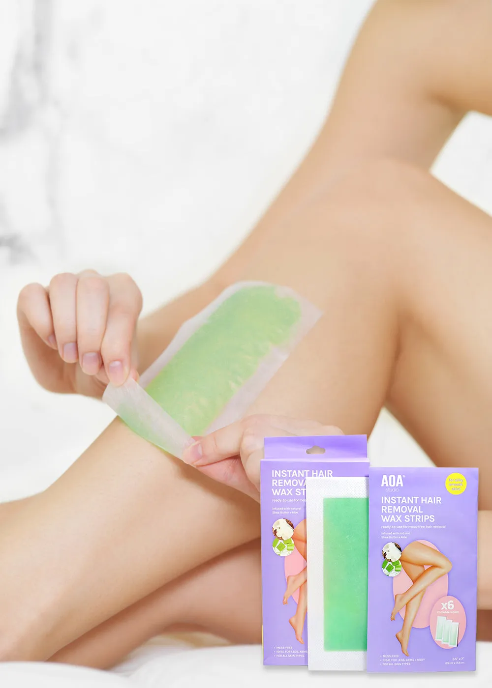 AOA Instant Hair Removal Wax Strips