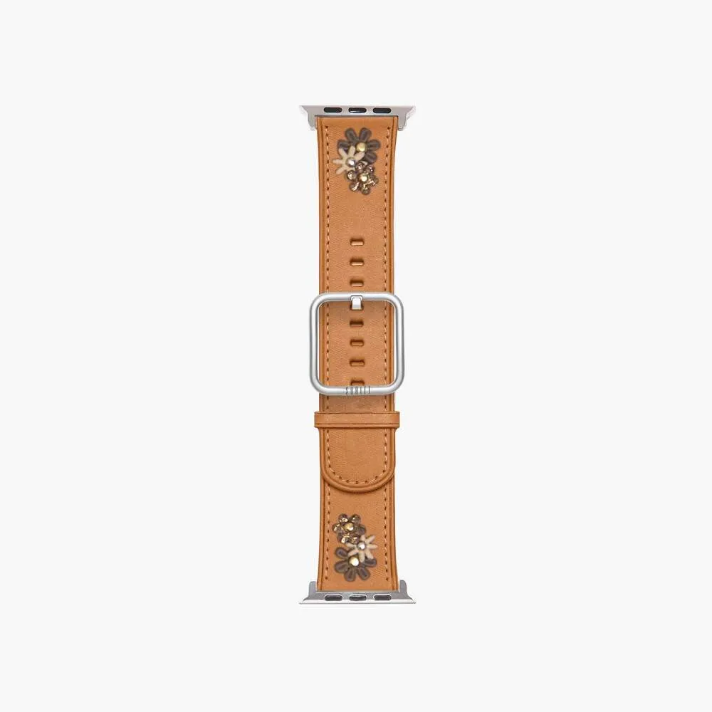 Apple Watch Daisy Saddle Brown