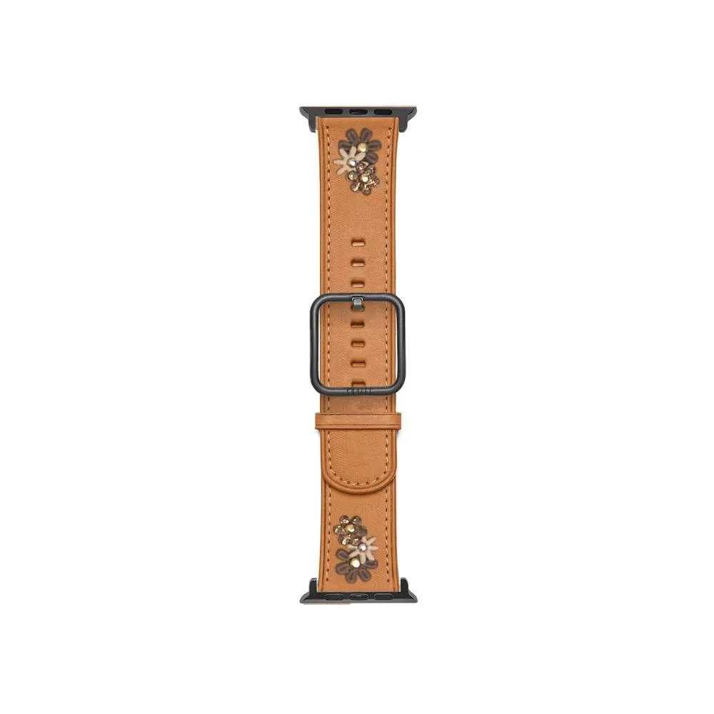 Apple Watch Daisy Saddle Brown