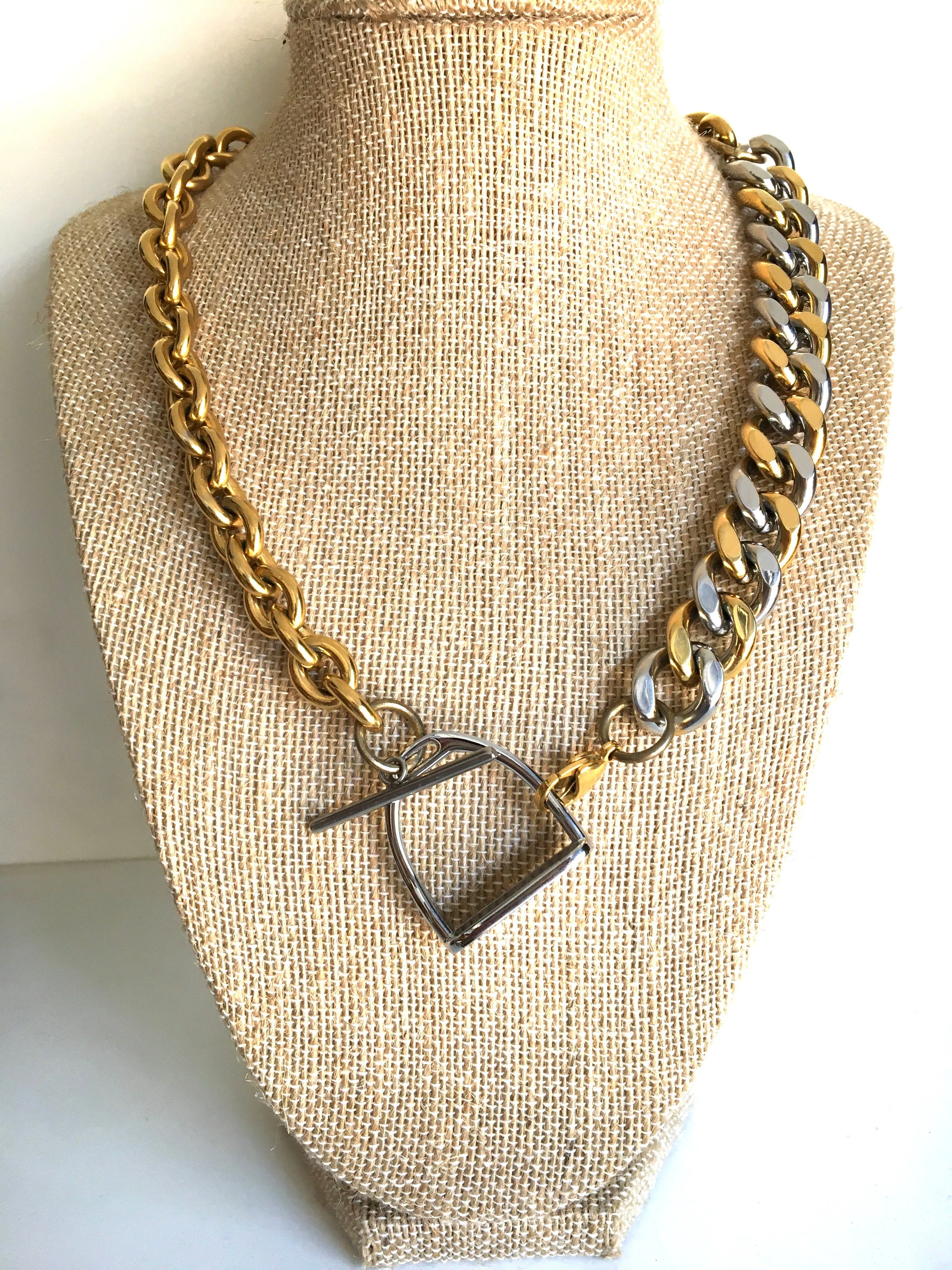 ARKLE NECKLACE | GOLD | Equestrian Jewelry | Equestrian Gifts - AtelierCG