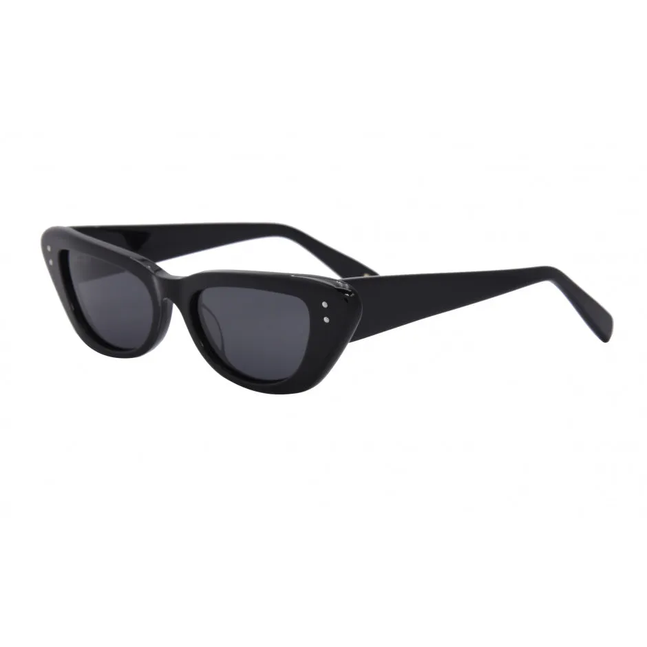 Astrid Black/Smoke Sunglasses