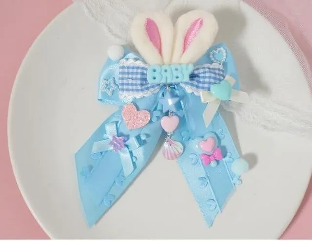 Baby Bun Hair Bows