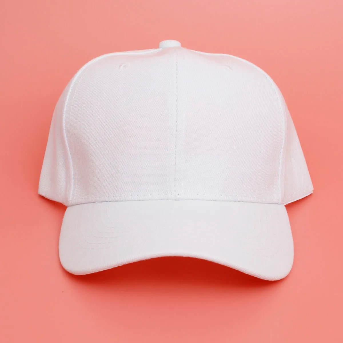 Bad Hair Days Baseball Cap - White