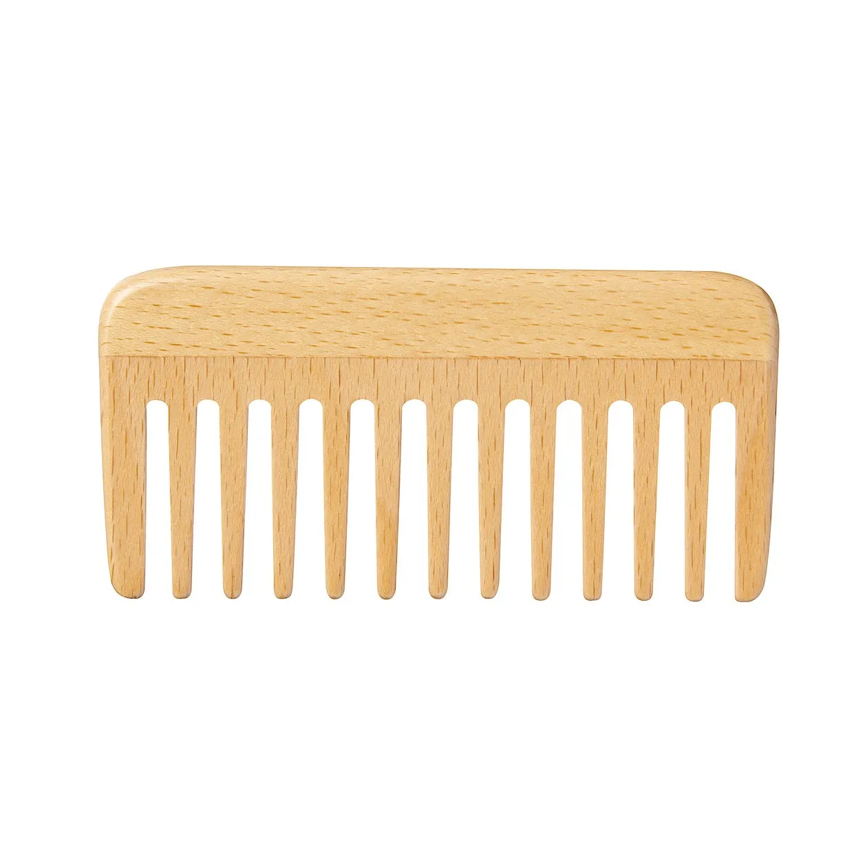 Beech Wood Wide Hair Comb