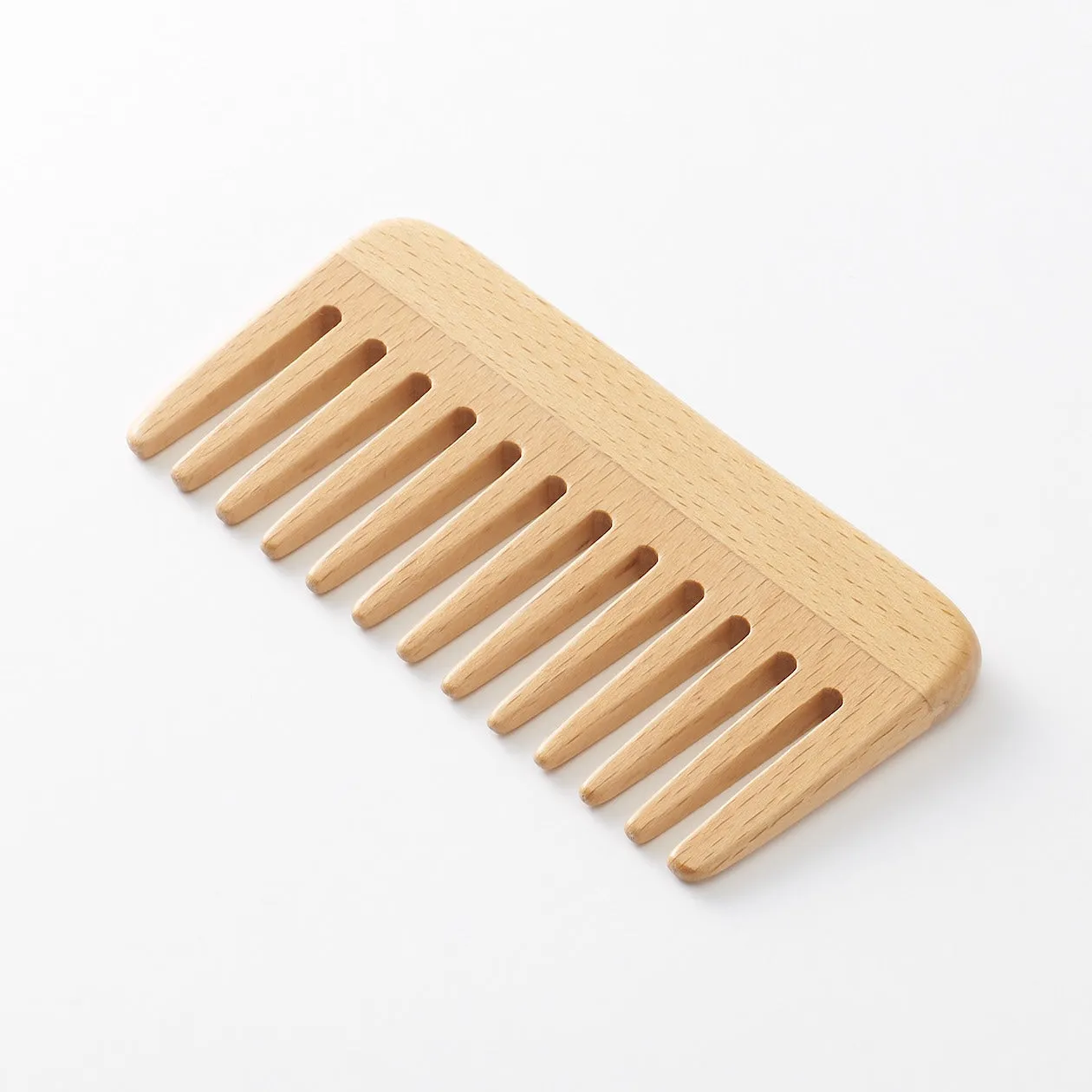 Beech Wood Wide Hair Comb