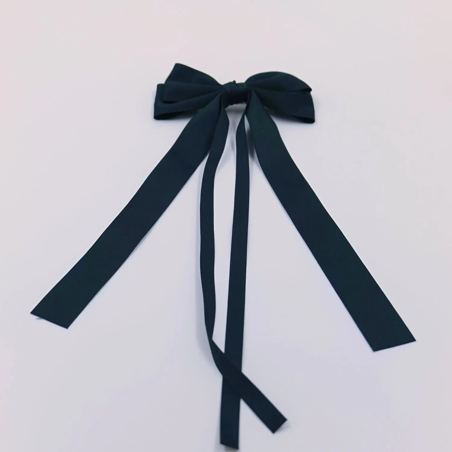 Black Hair Bow