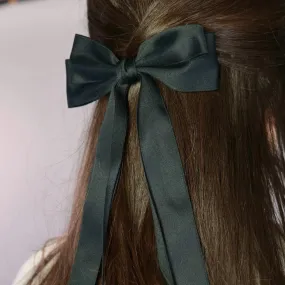 Black Hair Bow