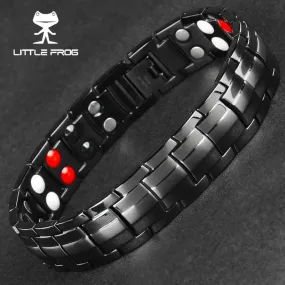 Black Magetic Bracelet For Men Hand Chain Energy Bracelet Bangle