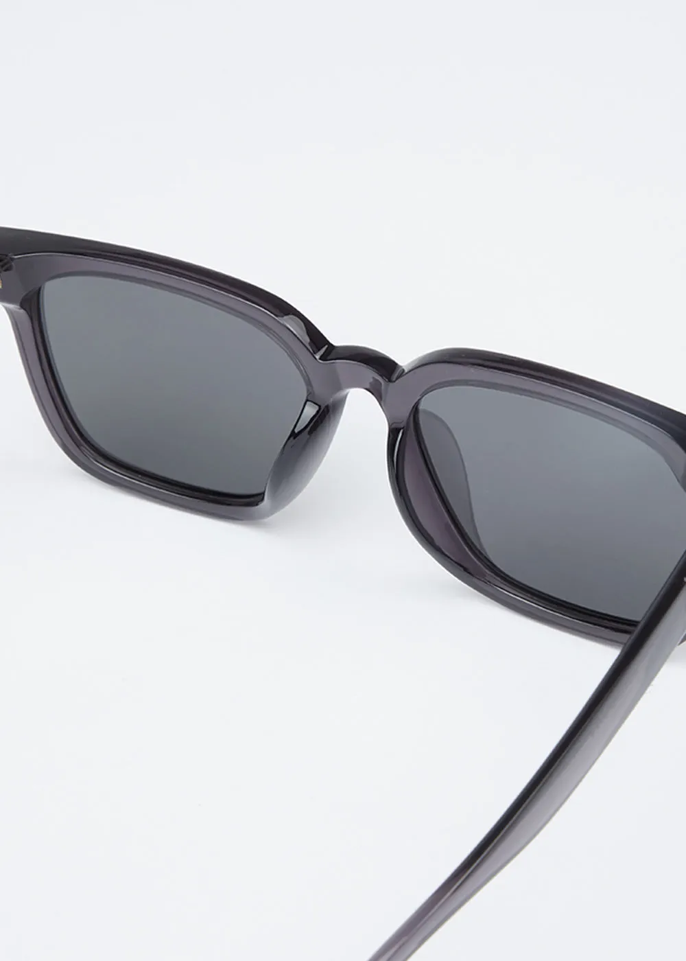 Bold Graphite Unisex Square Sunglasses