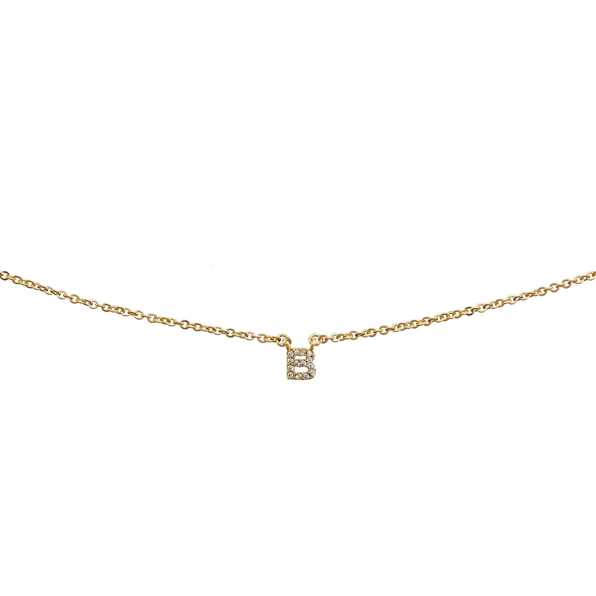 Brenda Grands Jewelry - Shiny Initial Necklace