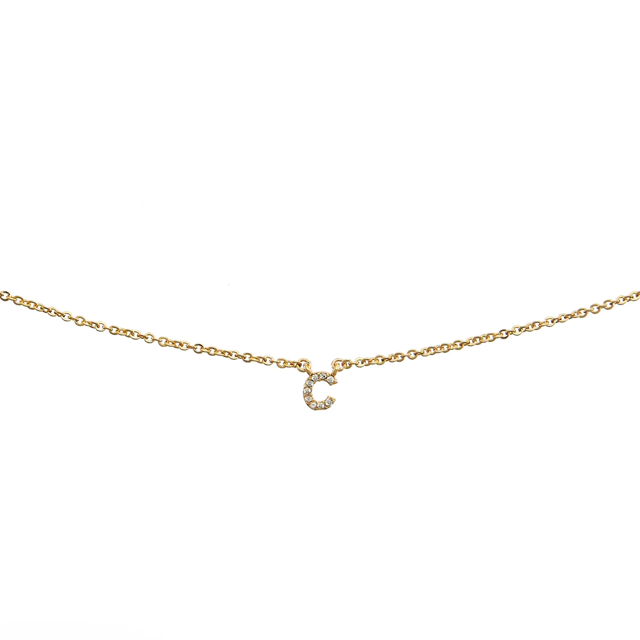 Brenda Grands Jewelry - Shiny Initial Necklace