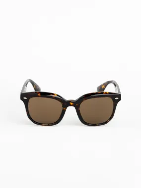 Brown Print Filu Polarized Sunglasses