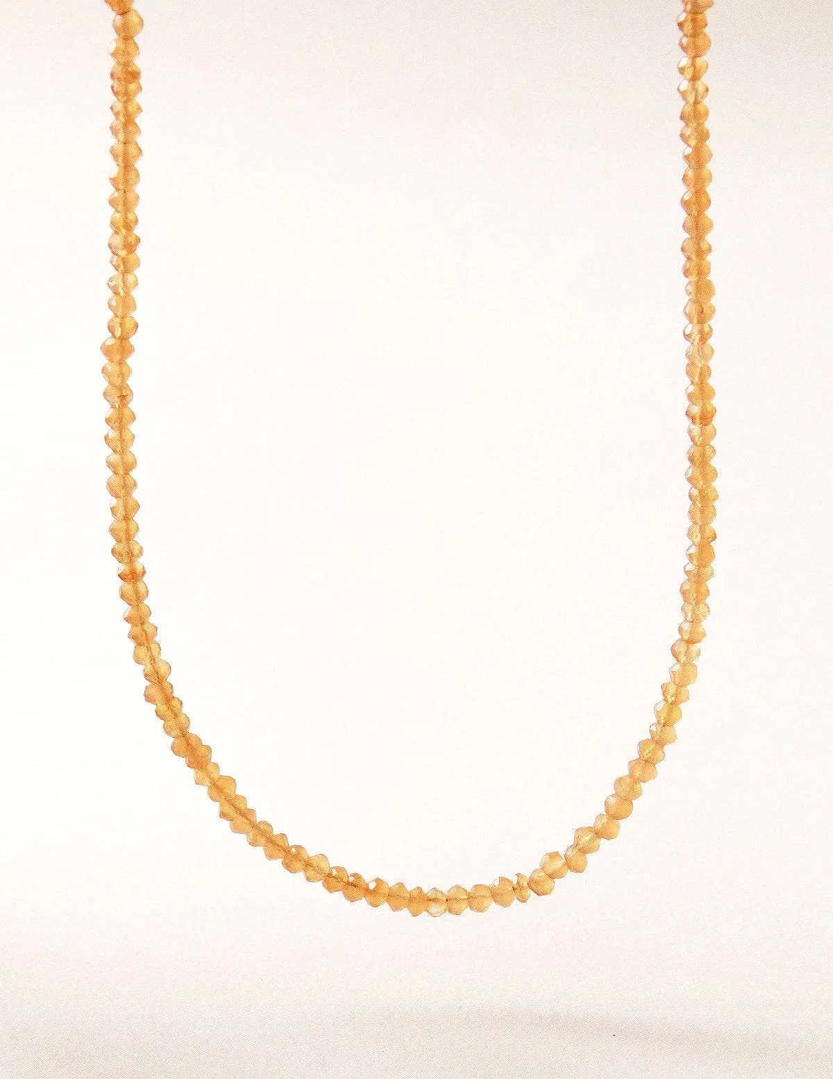 Carnelian Bead Necklace