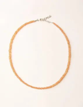 Carnelian Bead Necklace