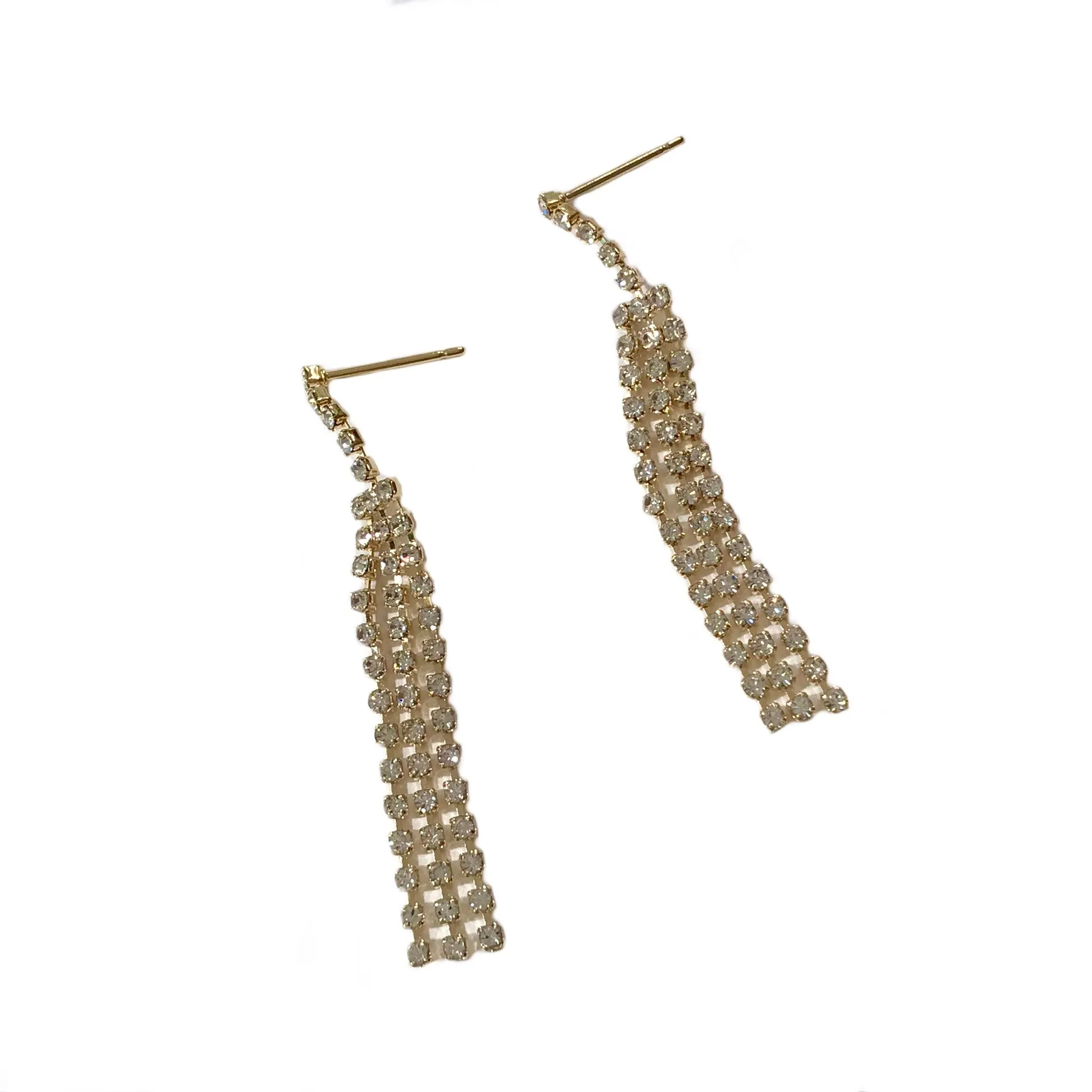 Crysta Tassel Drop  Earrings