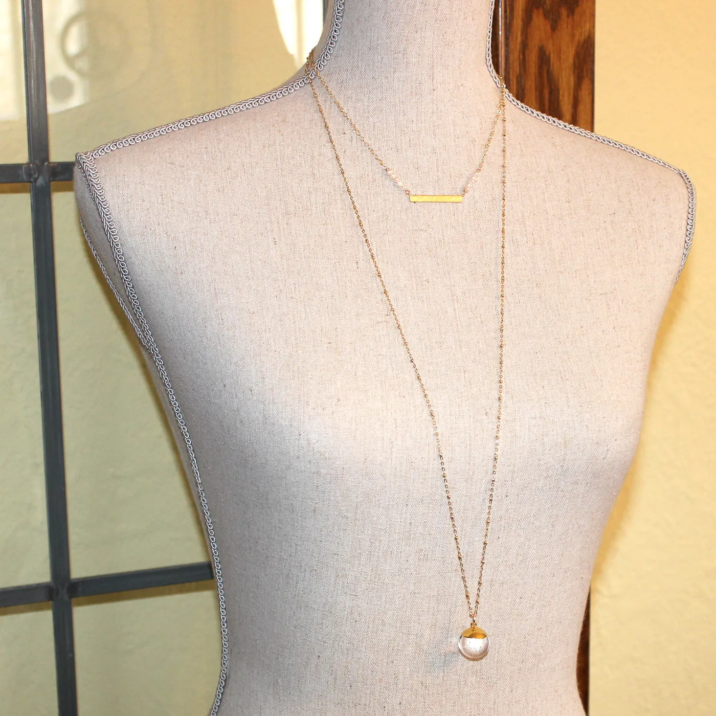 Crystal Ball Necklace