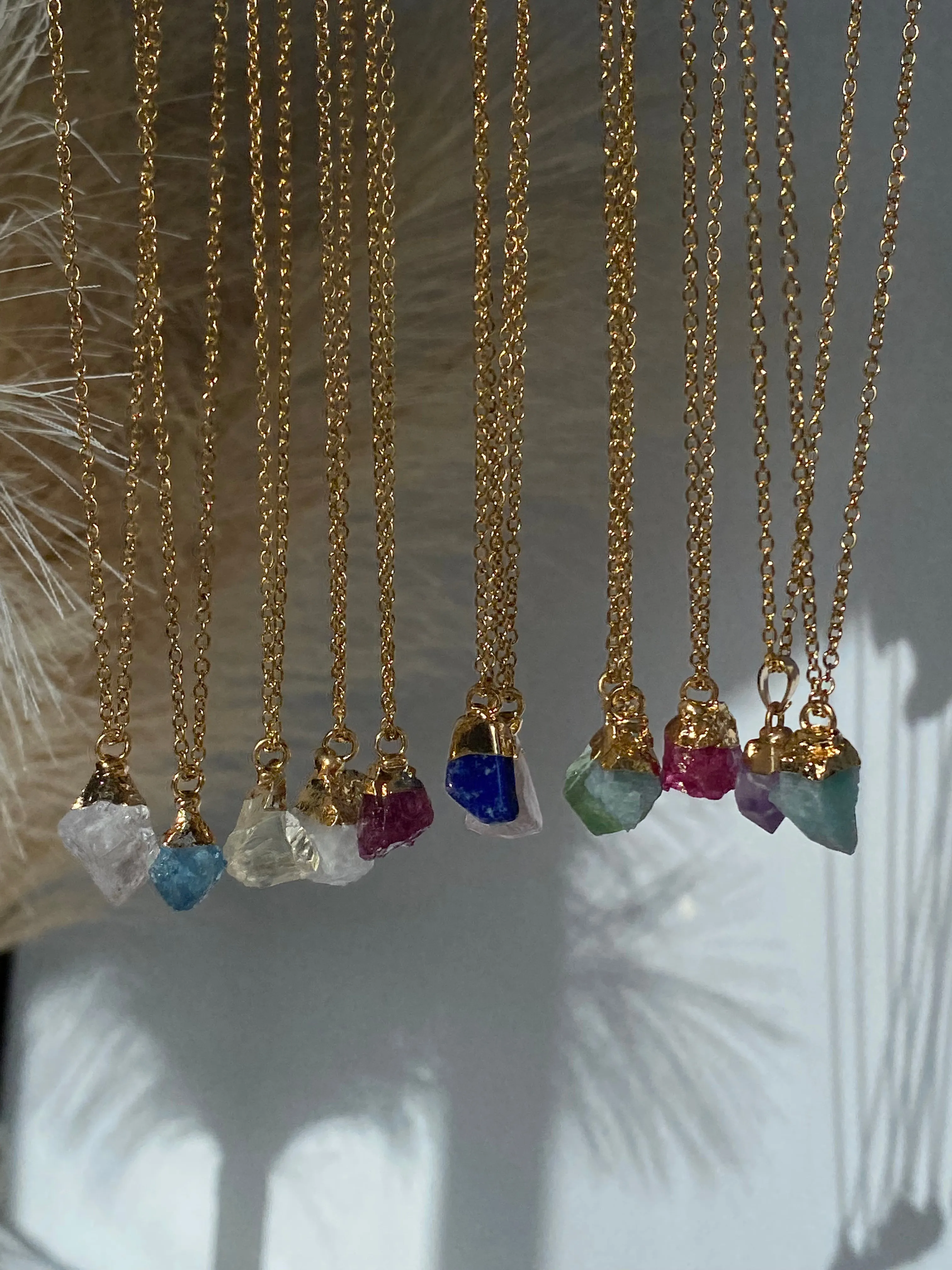 Crystal Birthstone Necklace