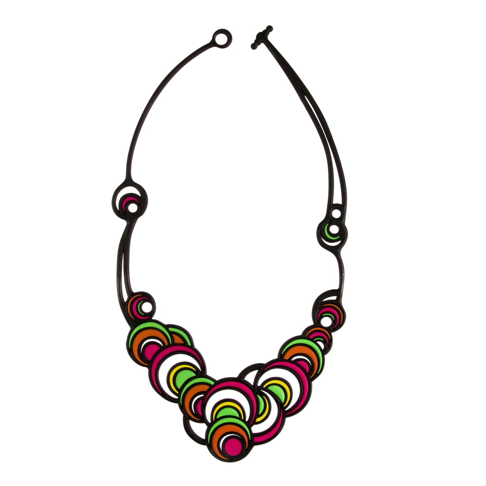 Dancing Circles Necklace