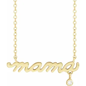 Diamond Mama Necklace