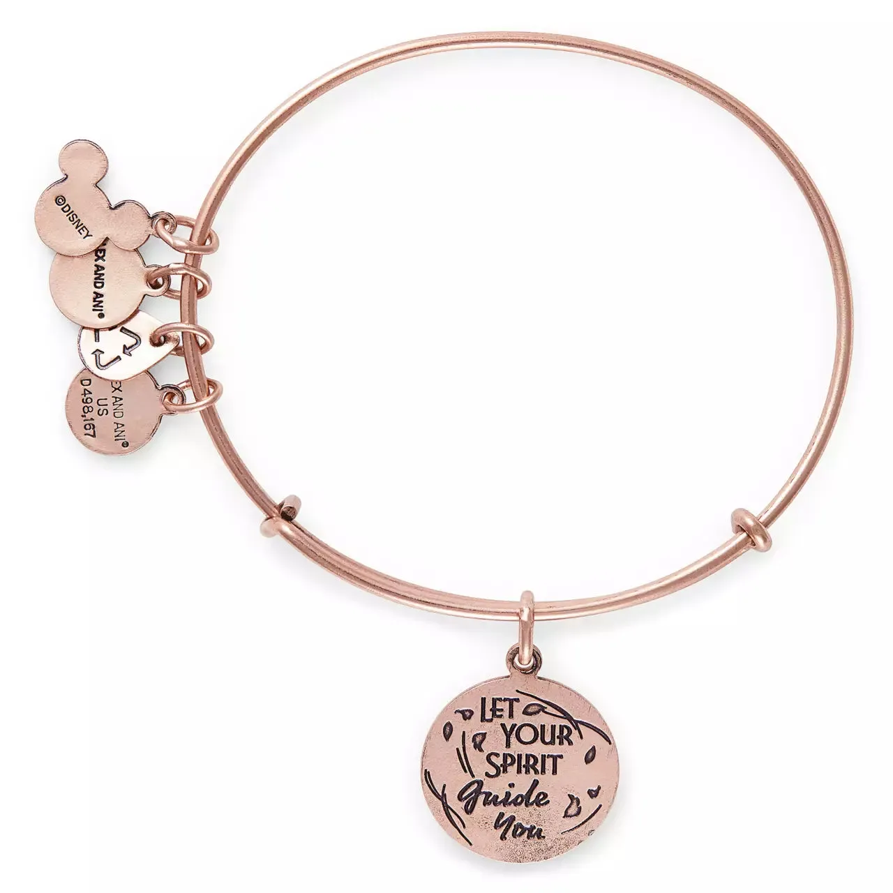 Disney Pocahontas 'Let Your Spirit Guide You' Charm Bangle