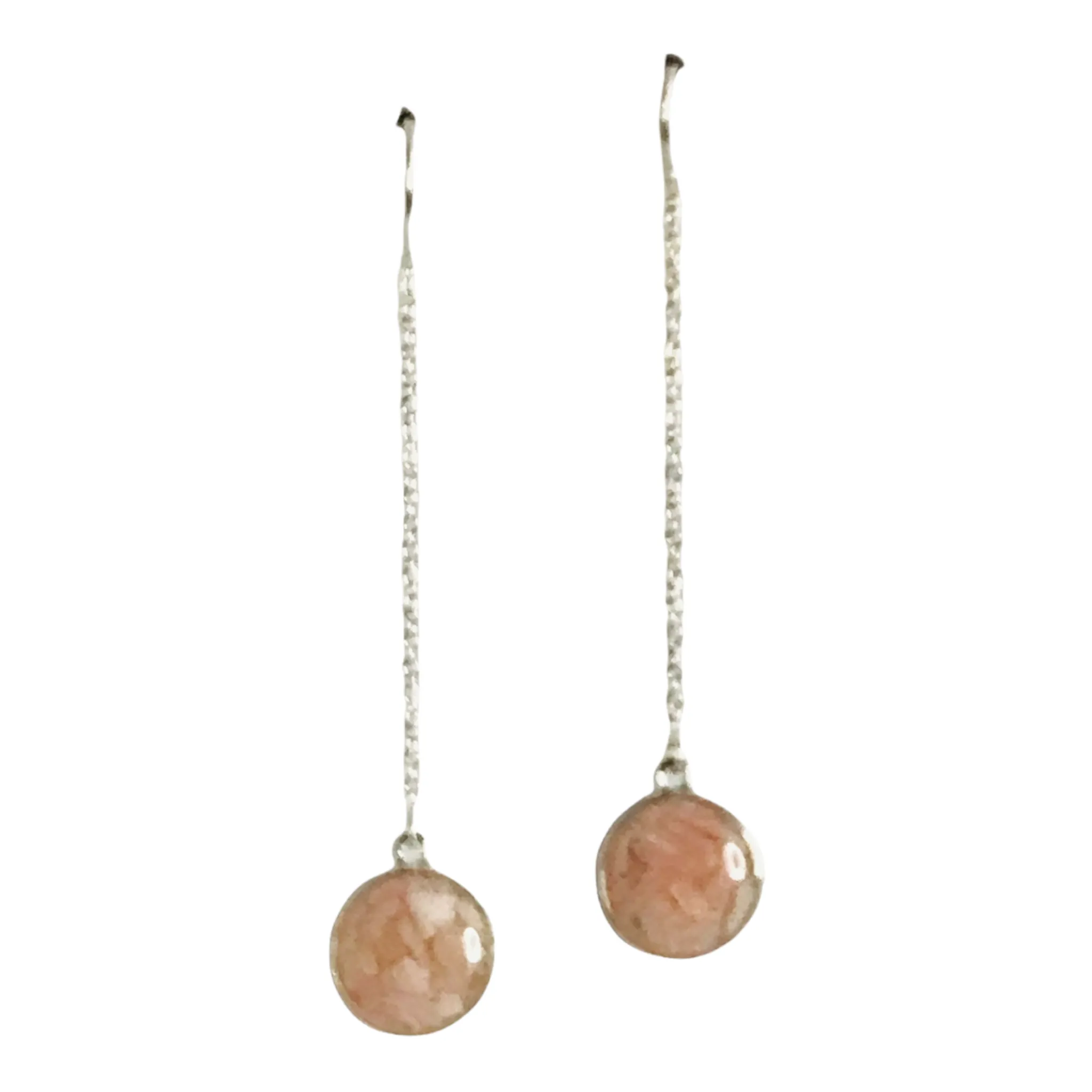 Dune Jewelry Sandglobe Earrings - Long - Two Element