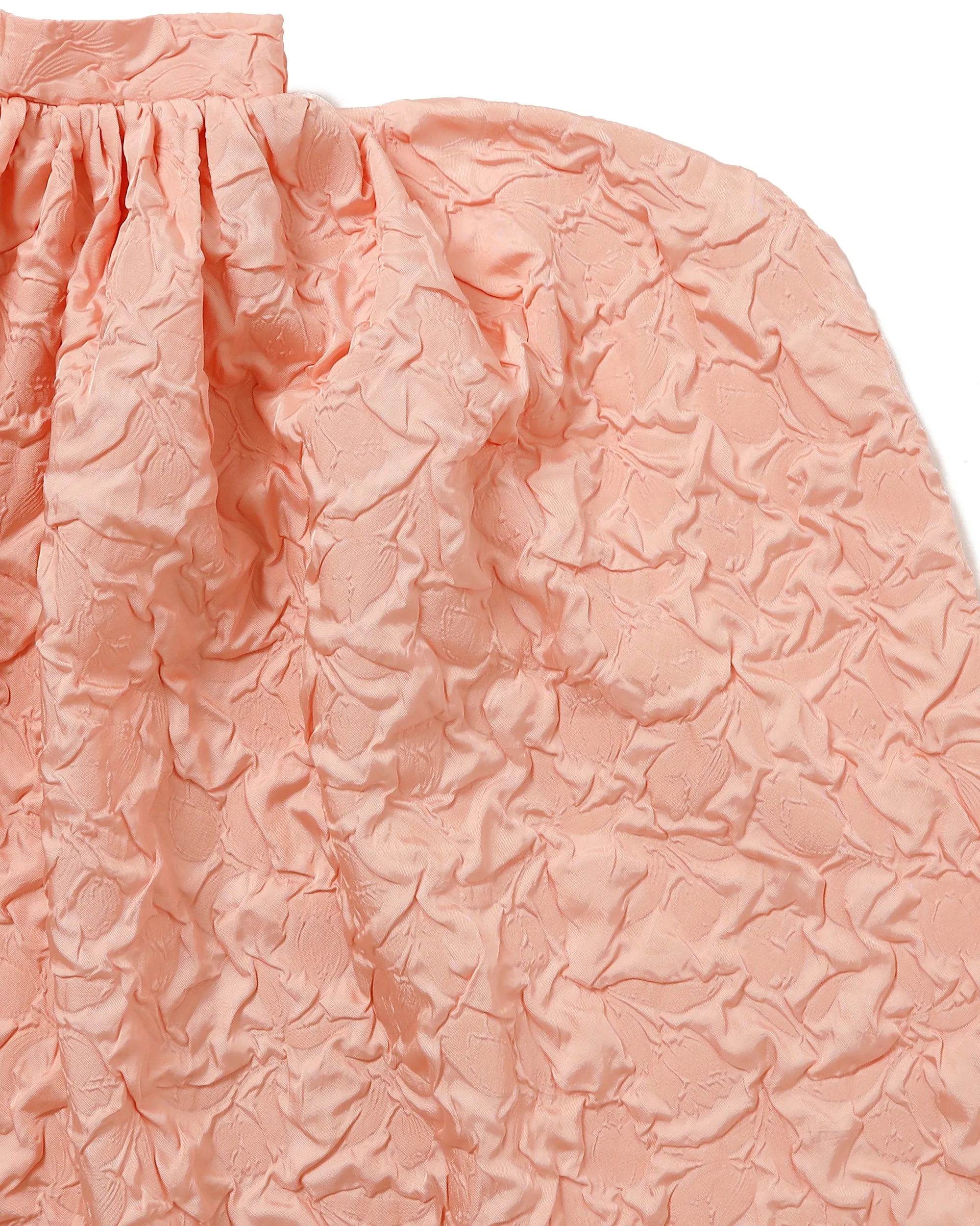 Ear curve volume skirt (Pink)