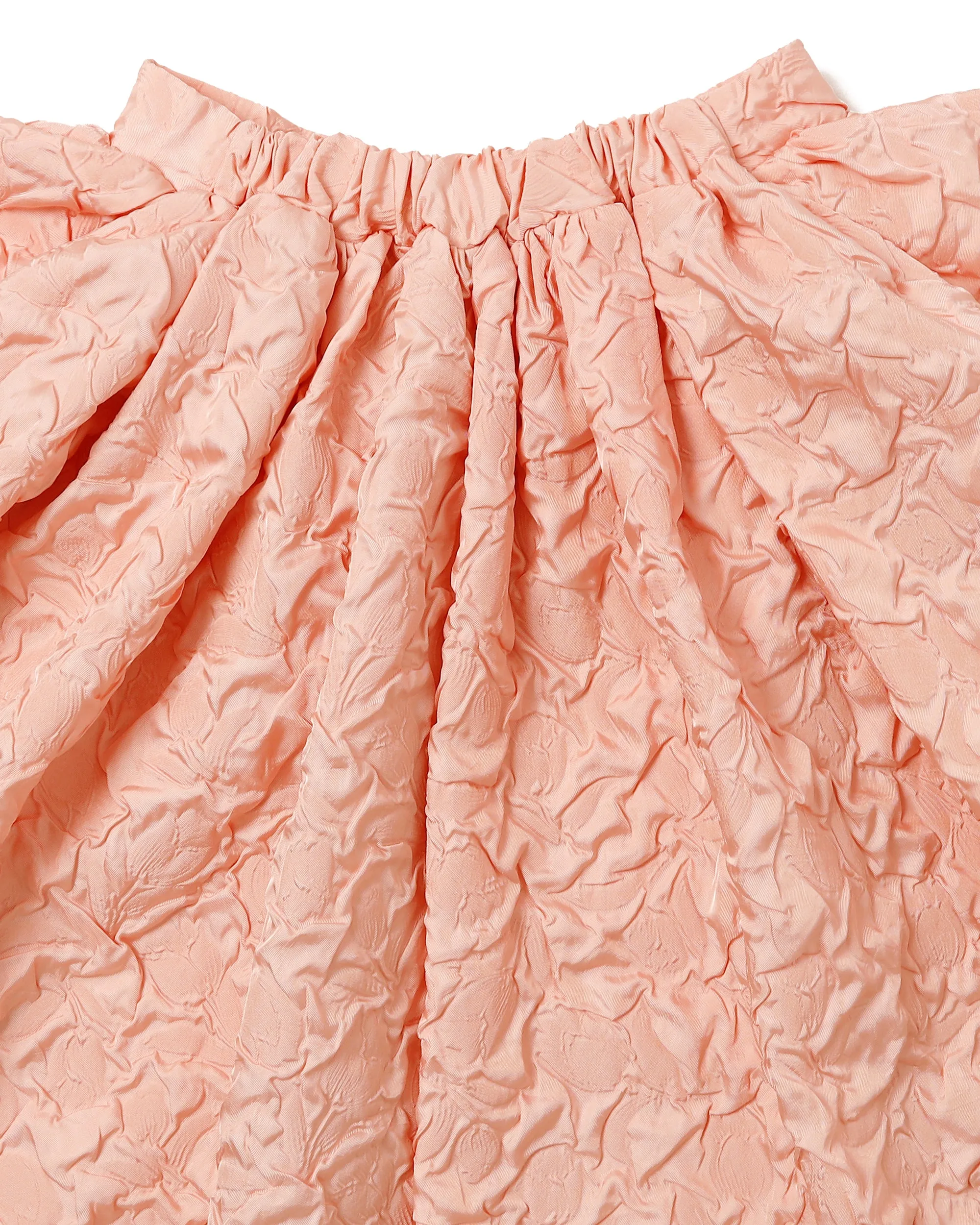 Ear curve volume skirt (Pink)