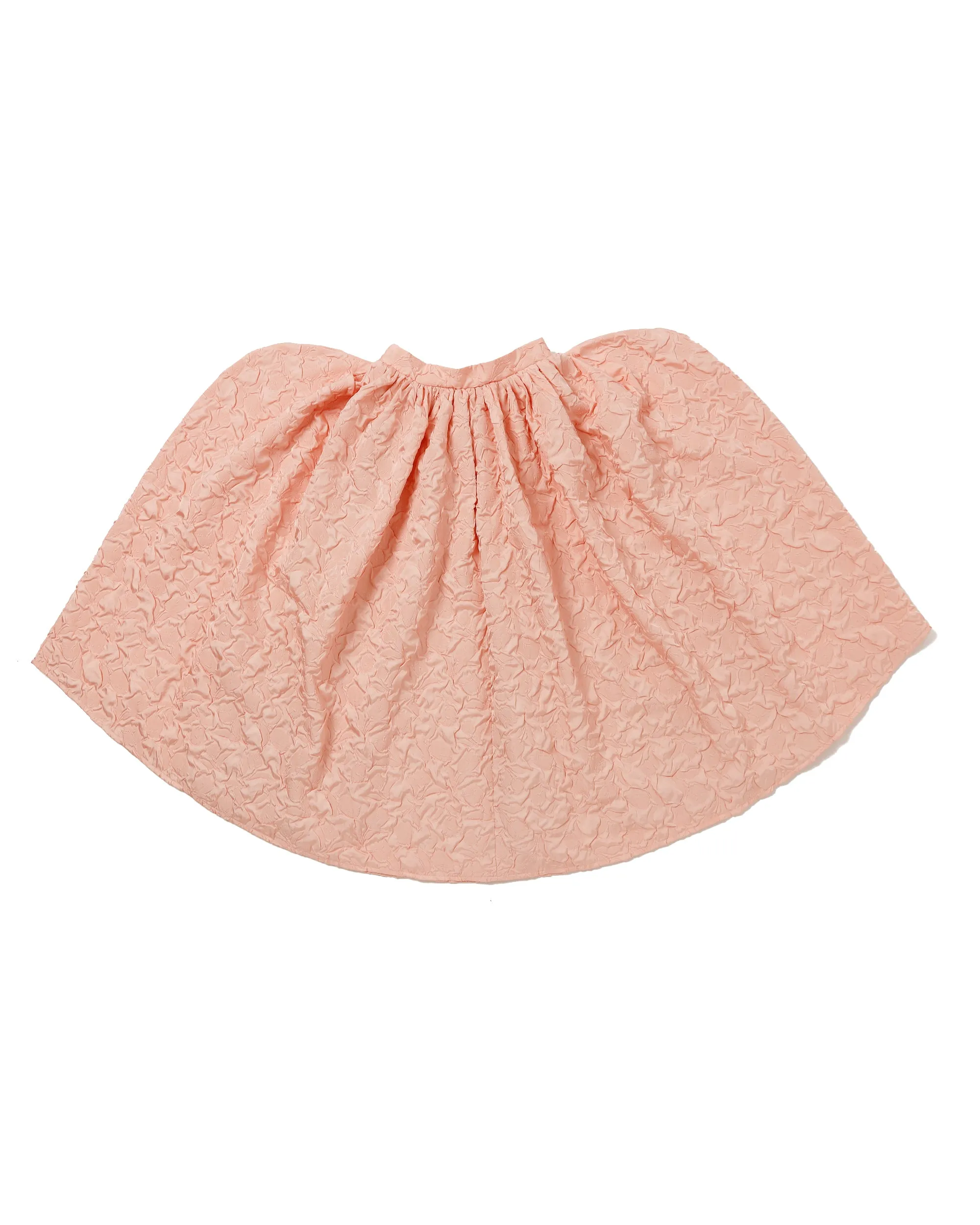 Ear curve volume skirt (Pink)