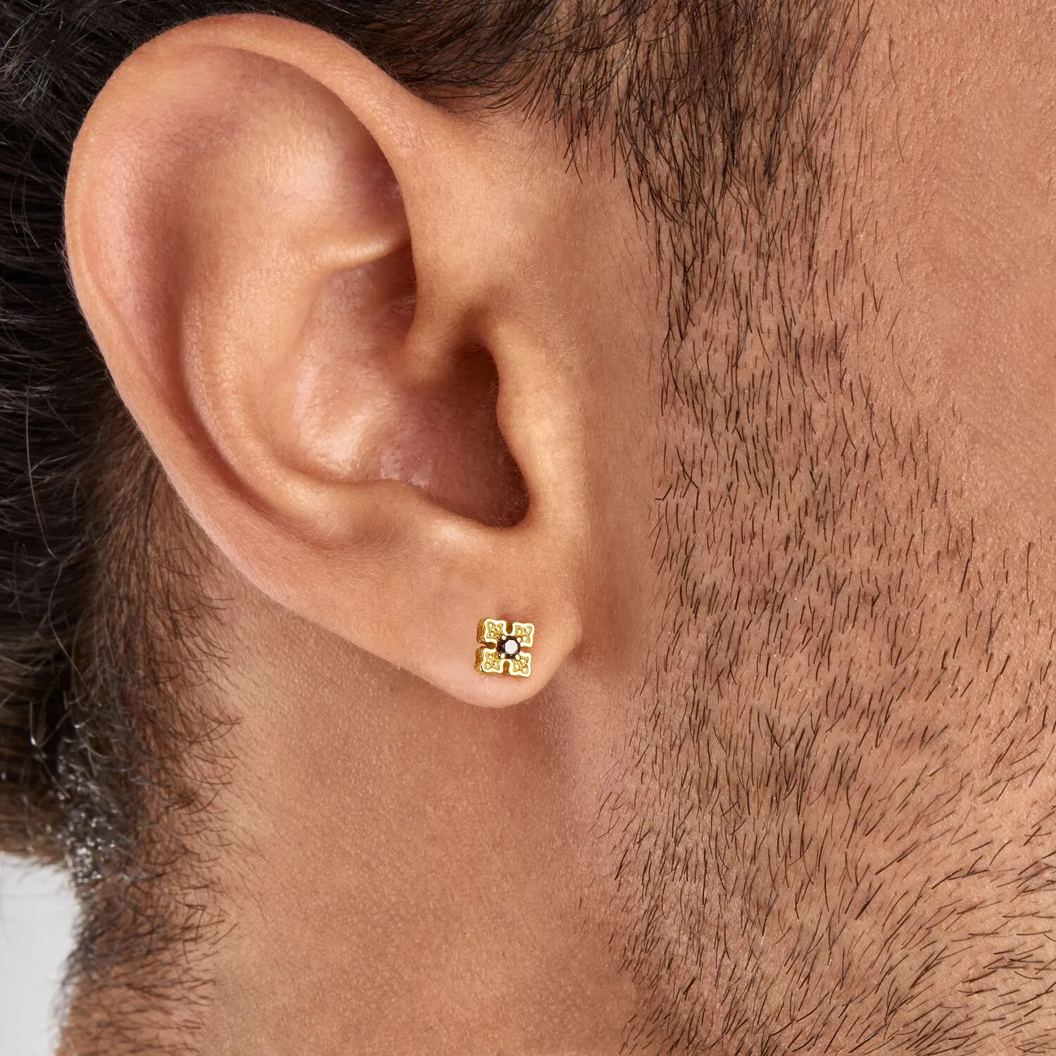 Ear Studs Royalty Gold