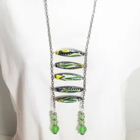 Edesia Chain Design Beaded Jewelry Necklace