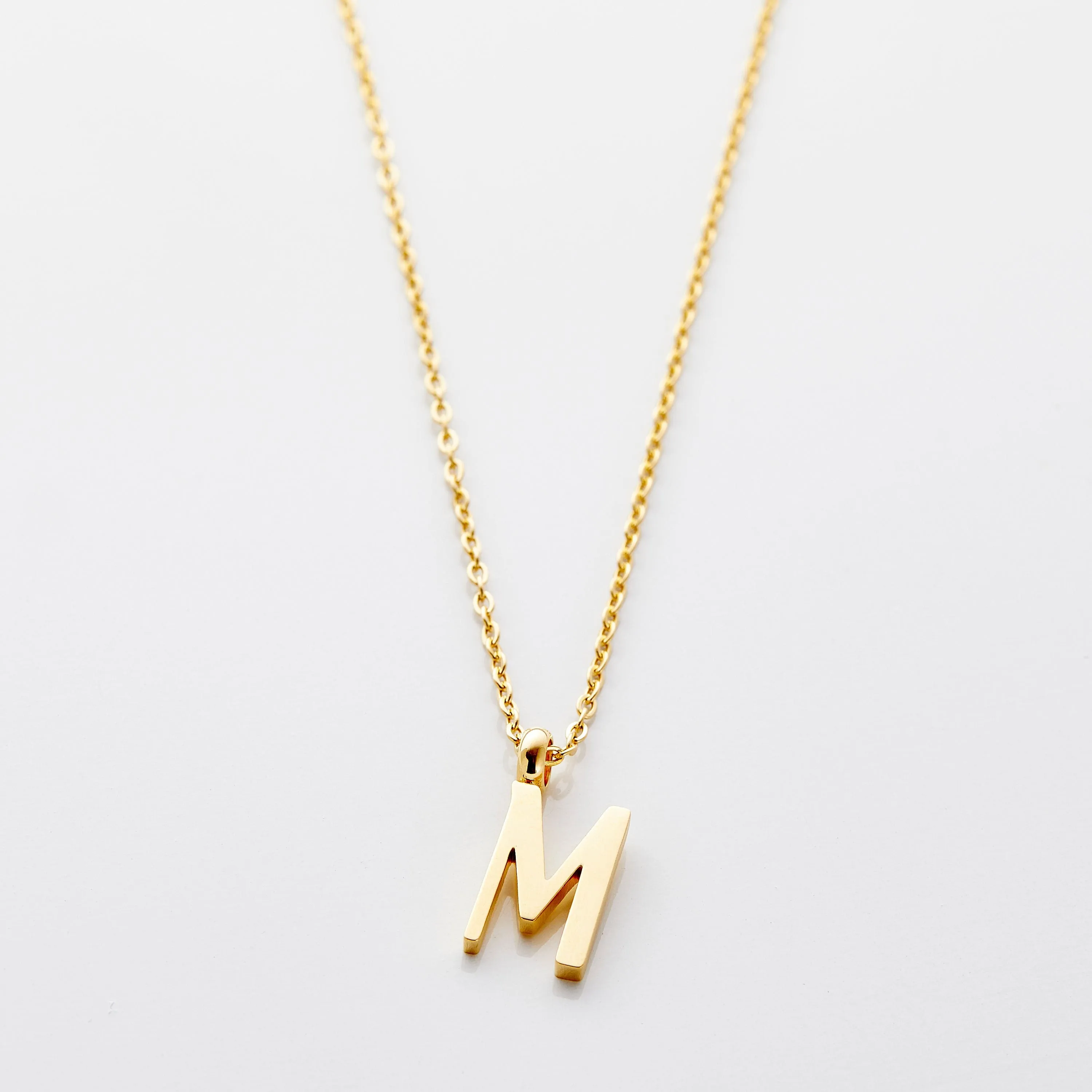 English Letter Necklace