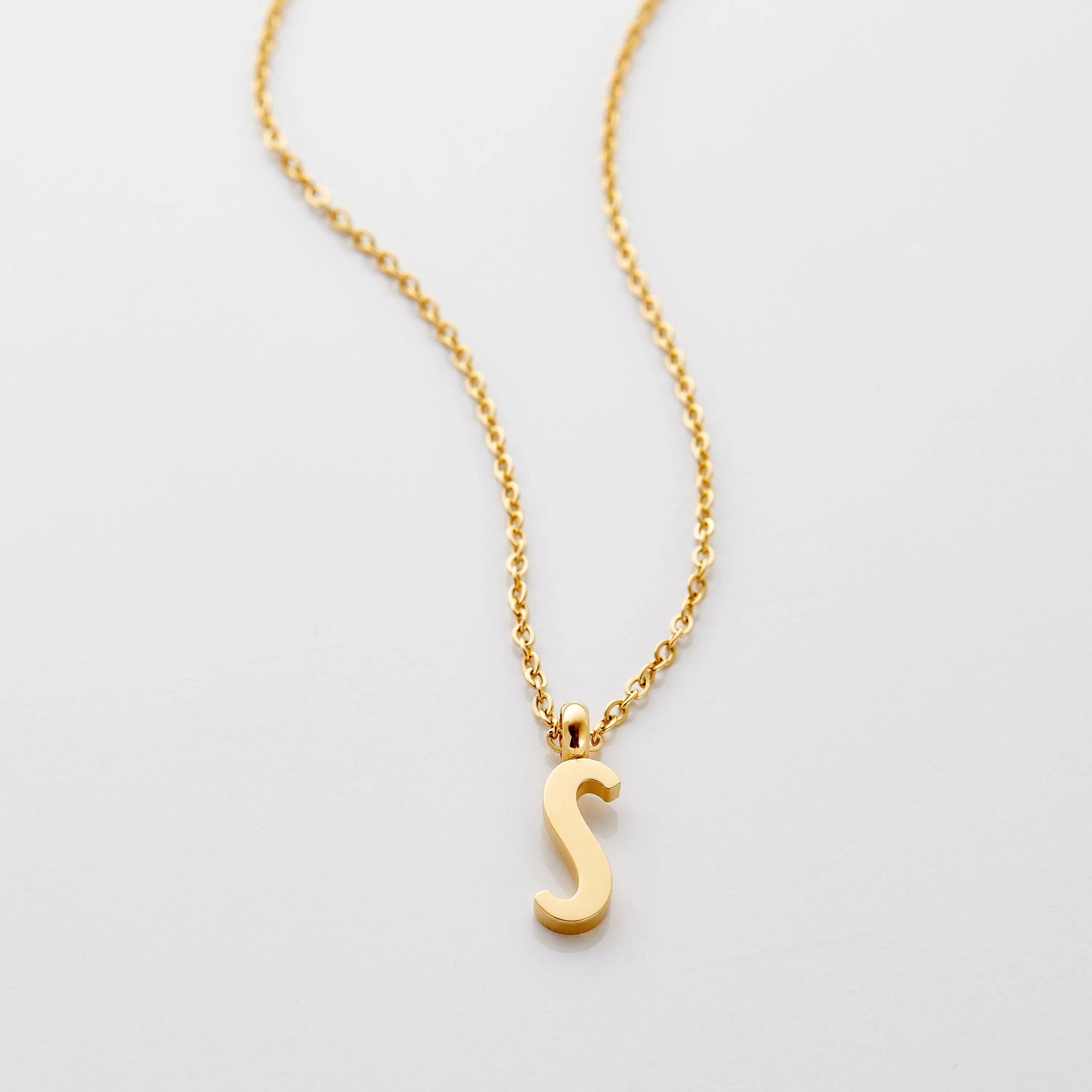 English Letter Necklace