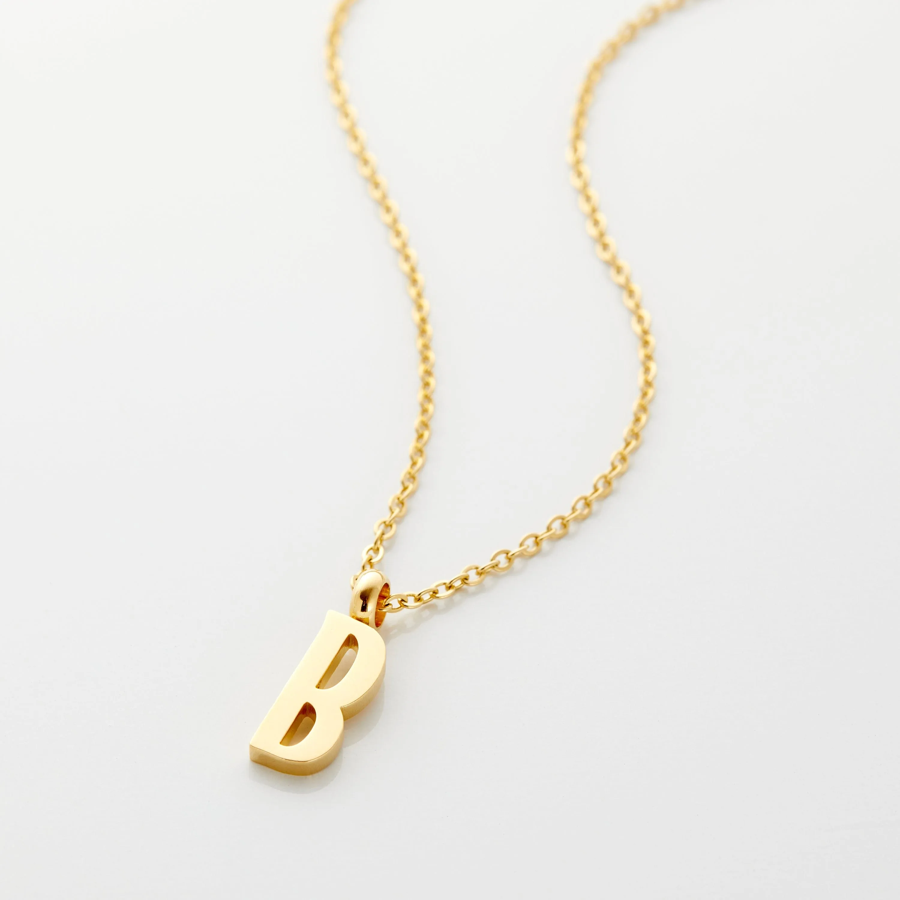 English Letter Necklace