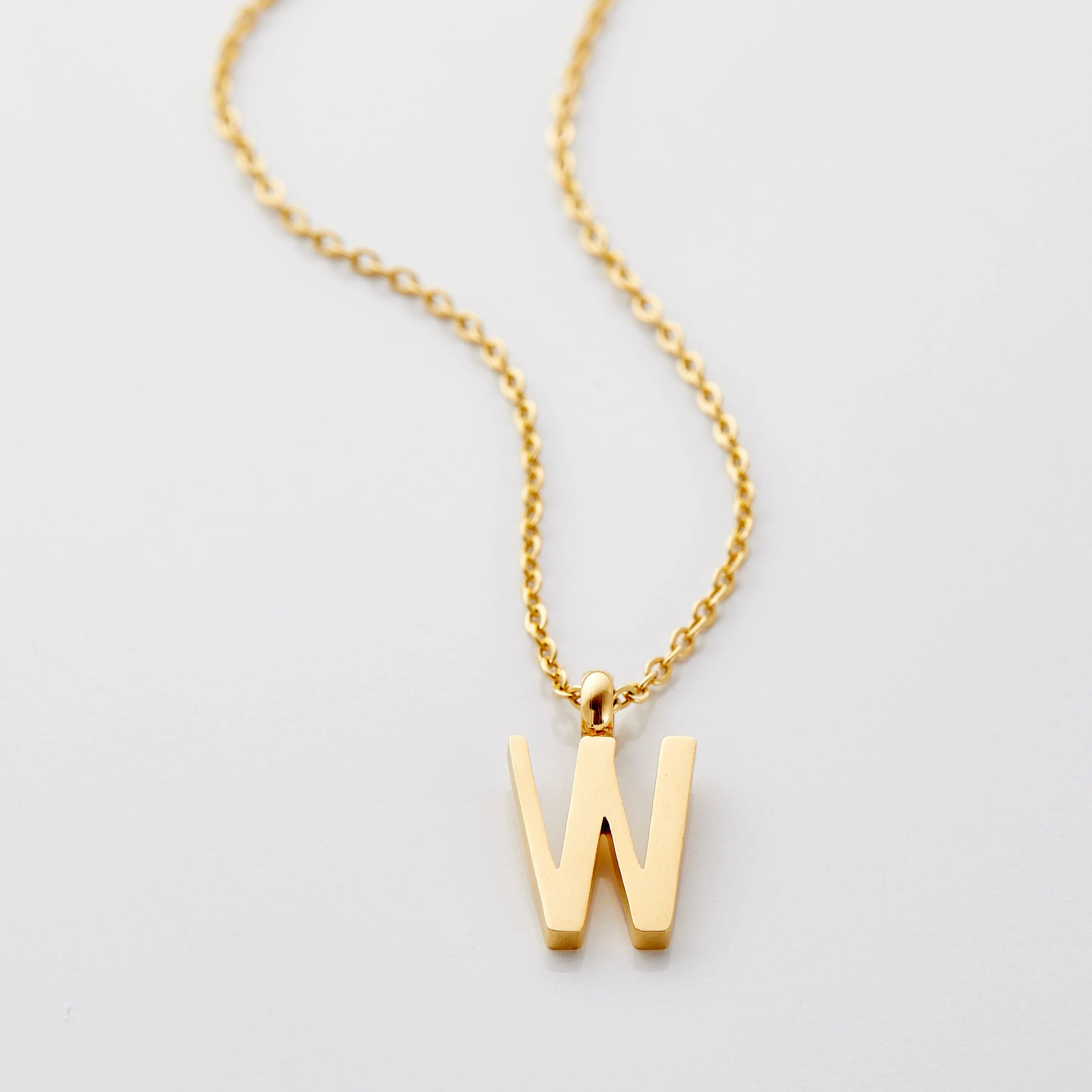 English Letter Necklace