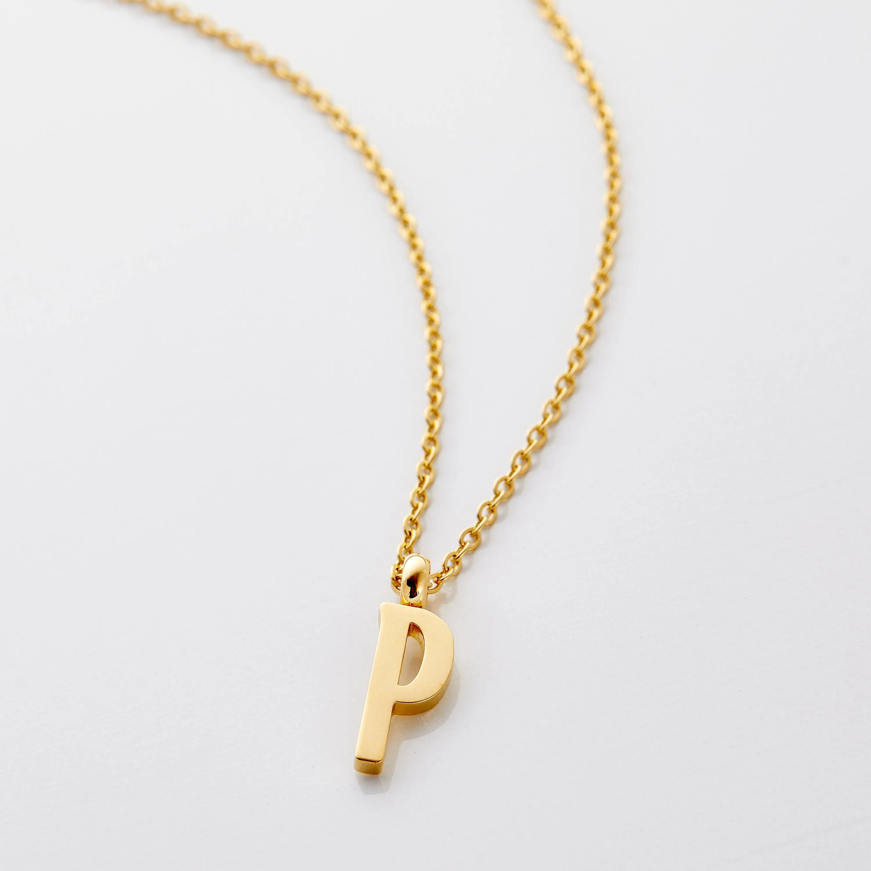 English Letter Necklace