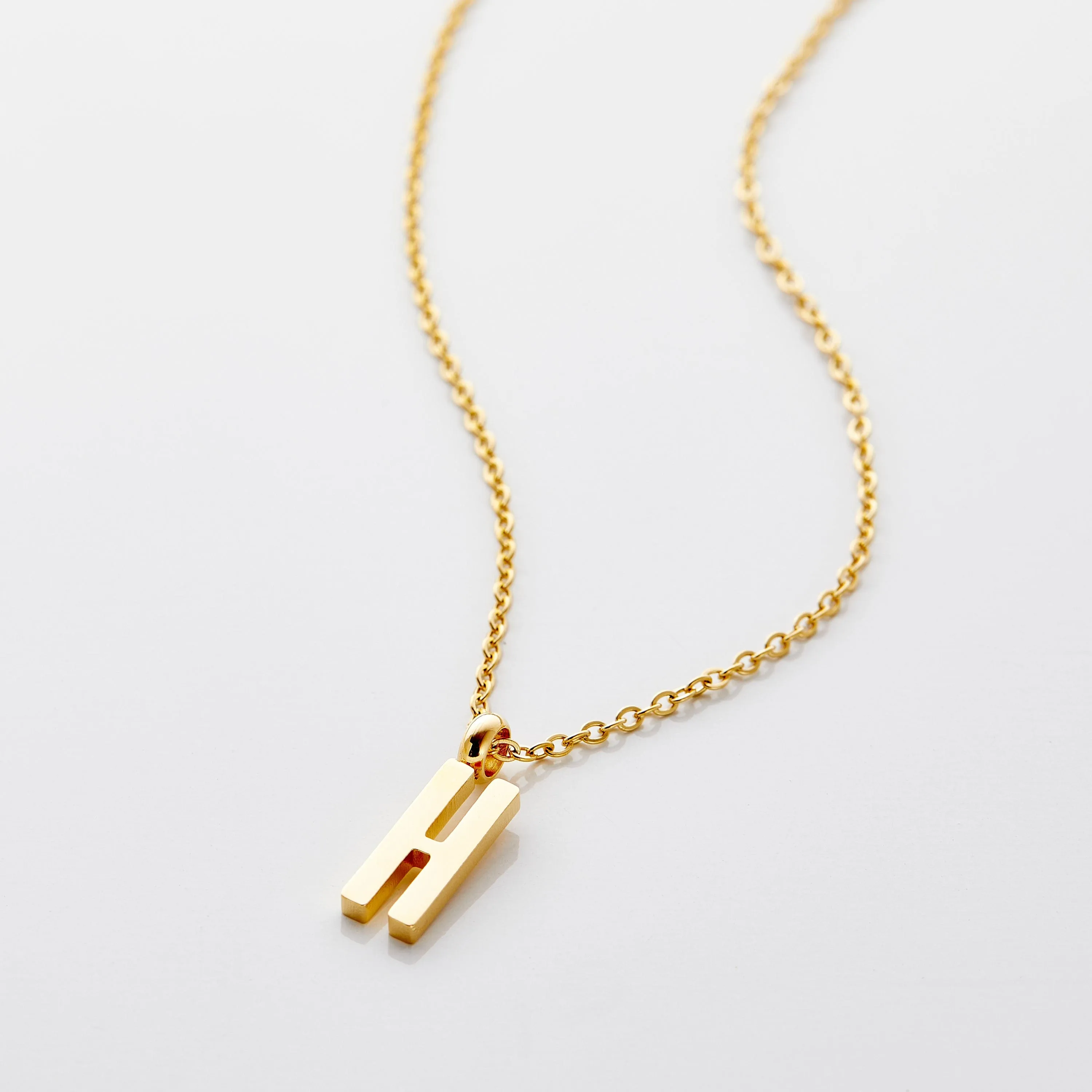 English Letter Necklace