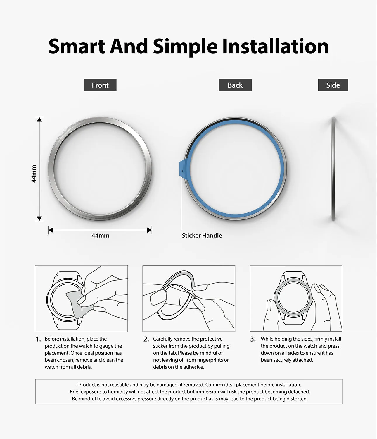 Galaxy Watch 5/4 44mm | Bezel Styling