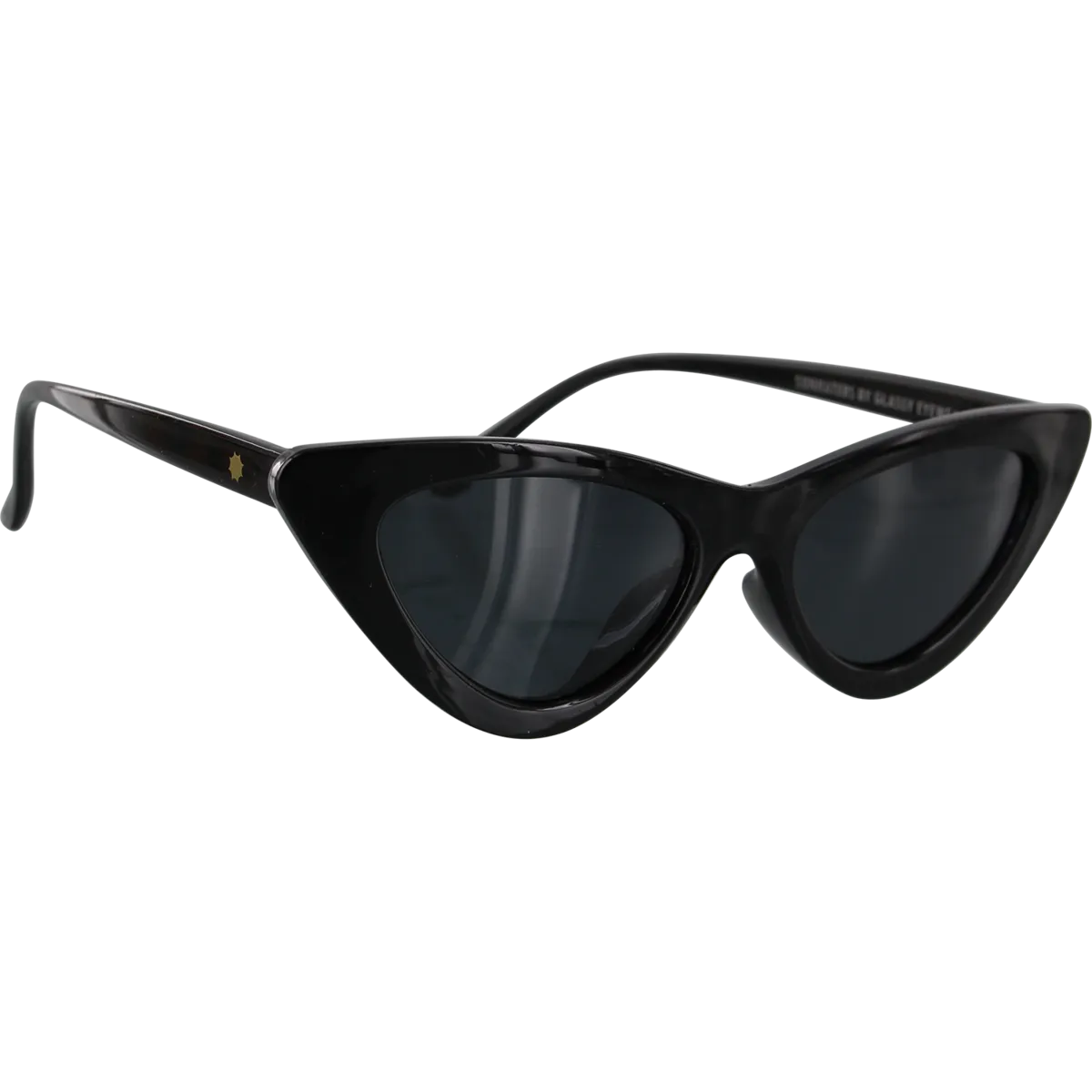 GLASSY BILLIE POLARIZED SUNGLASSES - BLACK