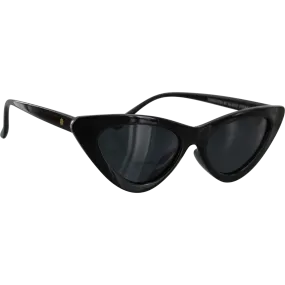 GLASSY BILLIE POLARIZED SUNGLASSES - BLACK