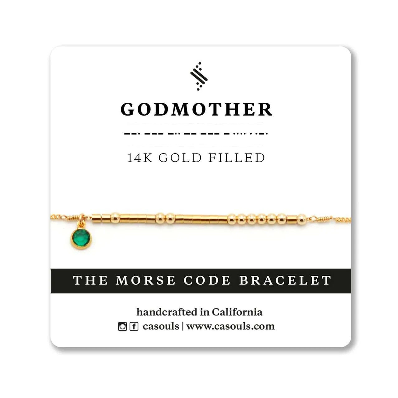 GODMOTHER - BIRTHSTONE BRACELET